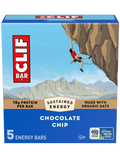 CLIF BAR Chocolate Chip Protein Bars 5 pc