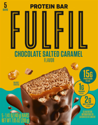 Fulfil 20g Protein bar Chocolate Salted Caramel 5 pack