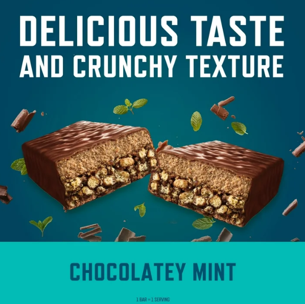 CLIF BUILDERS Protein Chocolate Mint Flavor 6 pack
