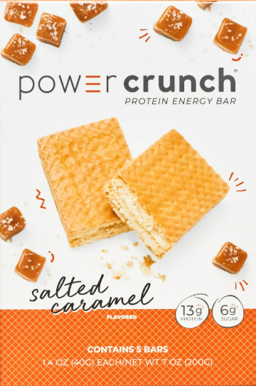 Power Crunch Original Protein Bar Salted Caramel 5 pack