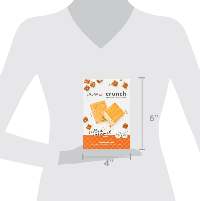 Power Crunch Original Protein Bar Salted Caramel 5 pack