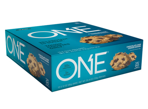 ONE Bar Chocolate Chip Cookie Dough 12 pack
