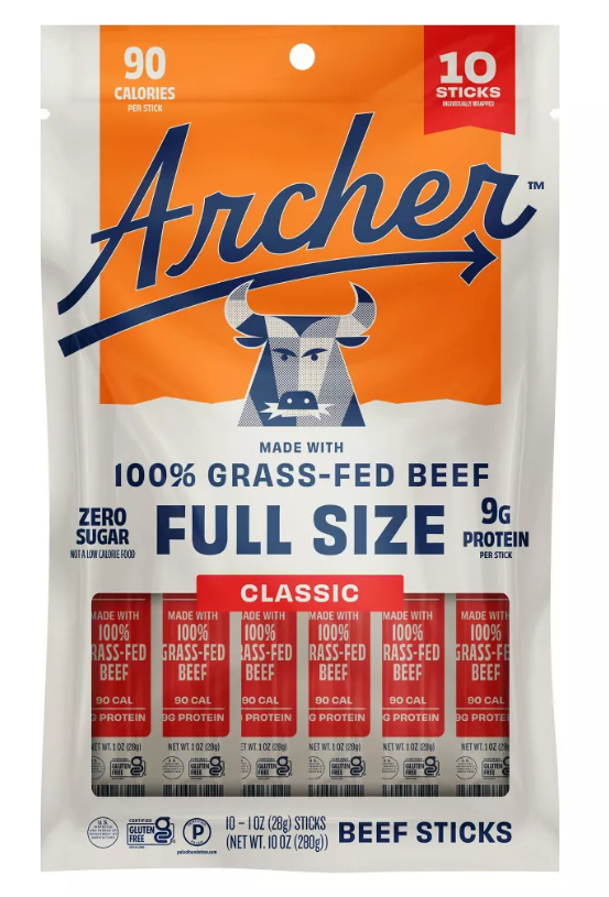 Country Archer Jerky Classic Beef Sticks