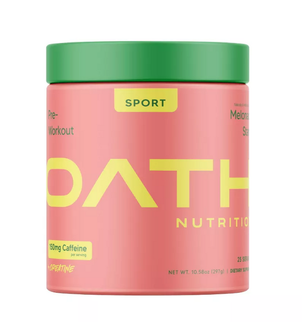 Oath Nutrition 297g Pre-Workout Melonade 25 servings