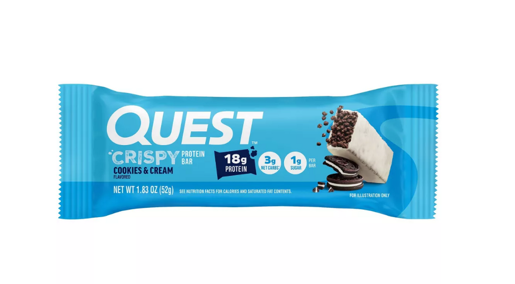 Quest Nutrition  Cookies & Cream Whey Protein Bars 4 pack