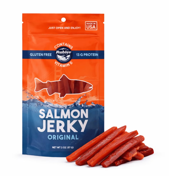 Rublev Corp Premium Wild-Caught Salmon jerky 57g