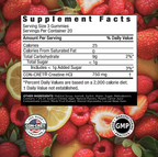 CON-CRET Creatine HCl Gummies Sour Berry Zing Flavored 60 count