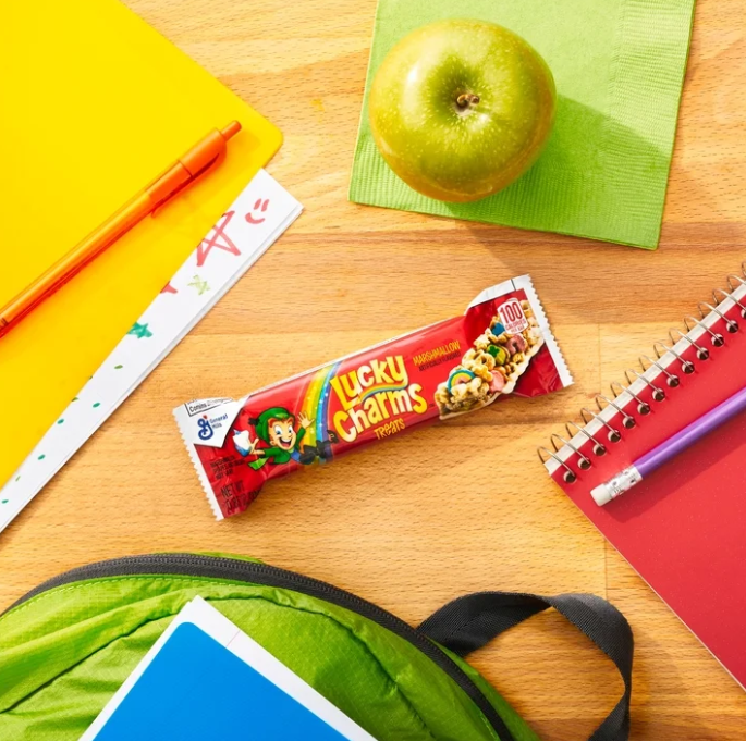 Lucky Charms Cereal Snack Bars 8 count