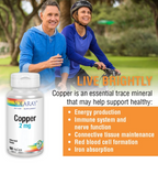 Solaray Copper 2 mg per serving 100 tabs