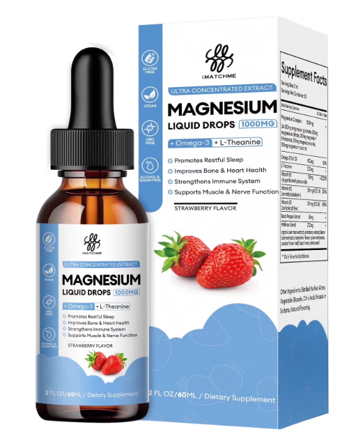 IMatchMe Magnesium Liquid Drops 2 fl oz