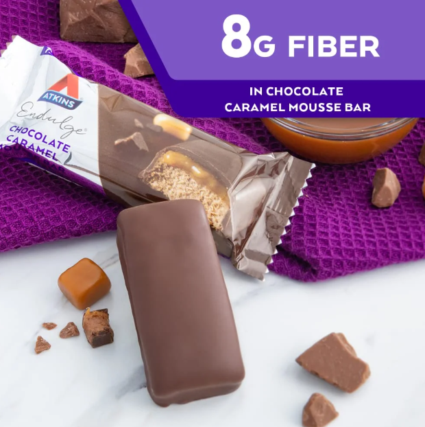 Atkins Endulge Treats Chocolate Caramel Mousse Bar 5 count