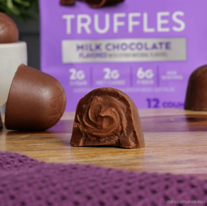 Atkins Endulge Treats Milk Chocolate Truffles 12 Count 4 pack