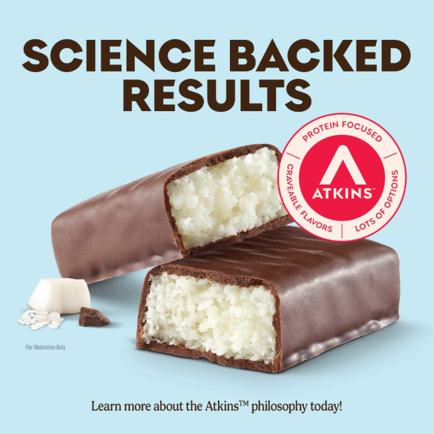 Atkins Endulge Caramel Nut Chew Bar 5 count