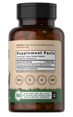 Horbaach Grass Fed Beef Liver Supplement 90 count