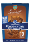 Sunbelt Bakery Chocolate Chip Chewy Granola Bars 10 count