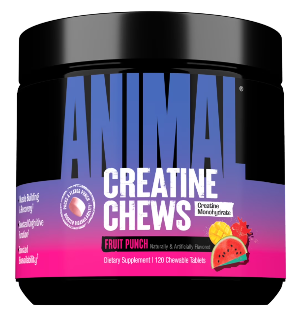 Animal Creatine Chews 5g gummies 30 count