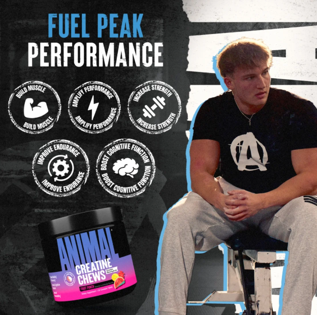 Animal Creatine Chews 5g gummies 30 count