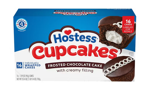 Hostess Frosted Chocolate Cakes 16 count