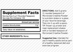 Optimum Nutrition Micronized Creatine Powder Unflavored 135 servings