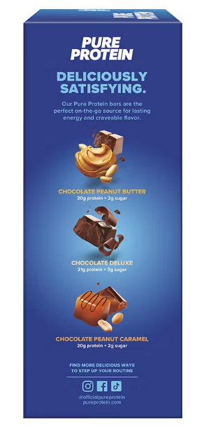 Pure Protein Bars Chocolate Variety 23 count