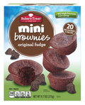Baker's Treat Mini Brownies 20 per 5 pack