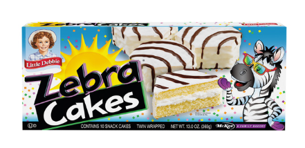 Little Debbie Zebra Cakes 13 count