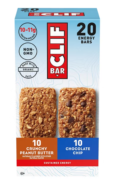 Clif Bar Energy Bars Variety Pack 20 count