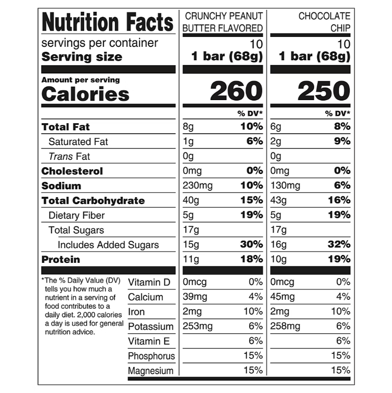 Clif Bar Energy Bars Variety Pack 20 count