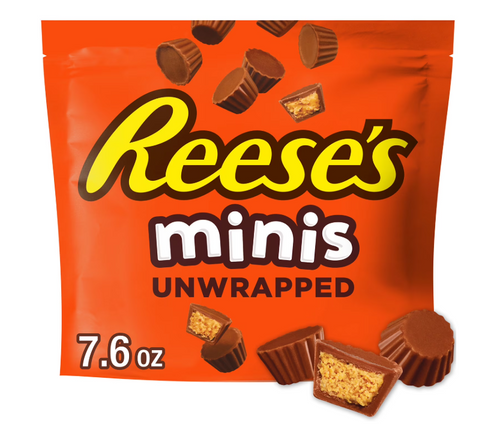 Reese's Minis Milk Chocolate Unwrapped Peanut Butter Cups
