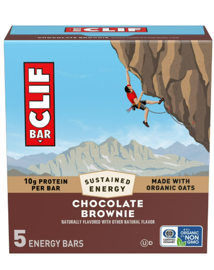 CLIF BAR Chocolate Chip Protein Bars 5 pc