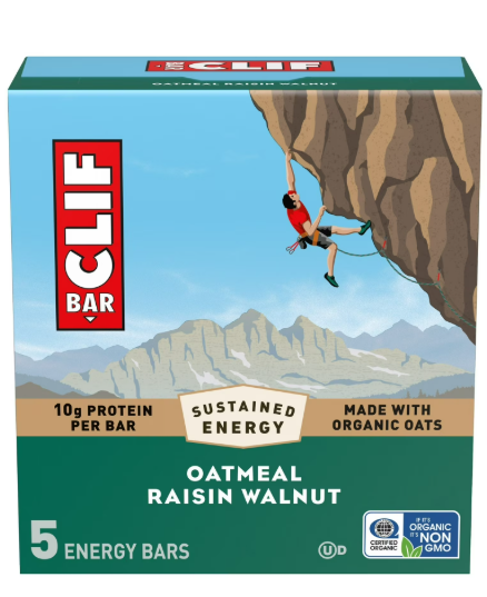 CLIF BAR Chocolate Chip Protein Bars 5 pc