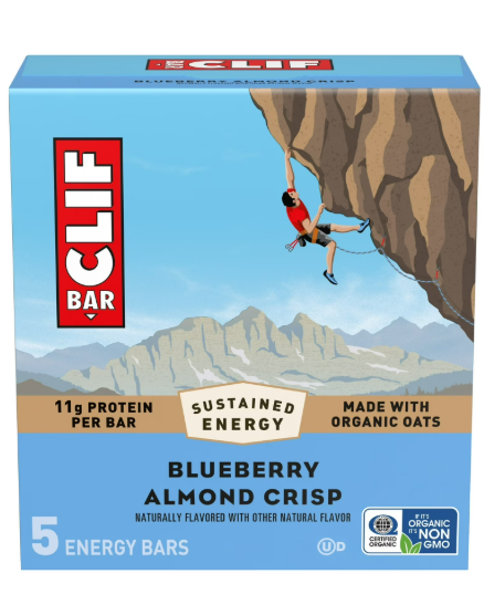 CLIF BAR Chocolate Chip Protein Bars 5 pc