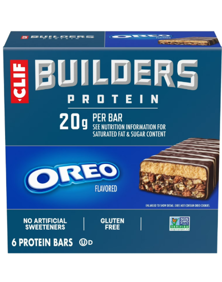 CLIF BUILDERS Protein Chocolate Mint Flavor 6 pack