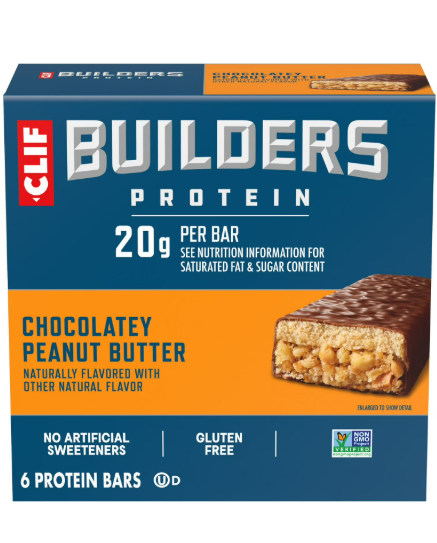 CLIF BUILDERS Protein Chocolate Mint Flavor 6 pack