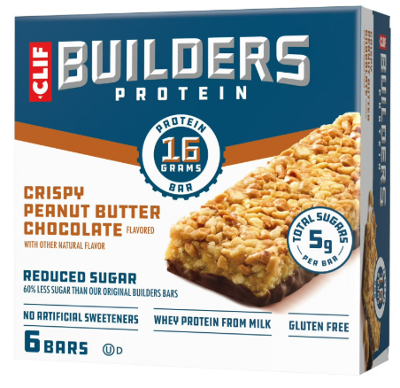 CLIF BUILDERS Protein Chocolate Mint Flavor 6 pack