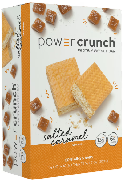 Power Crunch Original Protein Bar Salted Caramel 5 pack