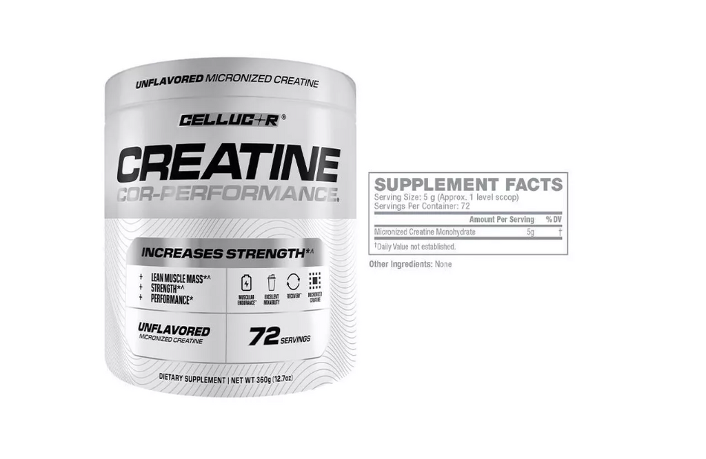 Cellucor Cor 360g Creatine Powder Unflavored 72 servings