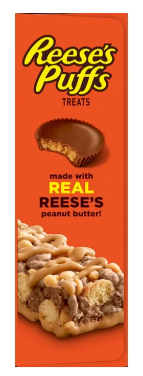 REESE'S Puffs Cereal Treat Bars 8 count