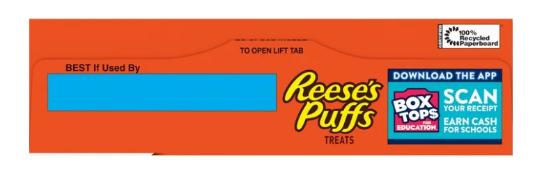 REESE'S Puffs Cereal Treat Bars 8 count
