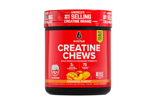 Six Star Pro Nutrition Creatine Paradise Punch 3g gummies 75 count