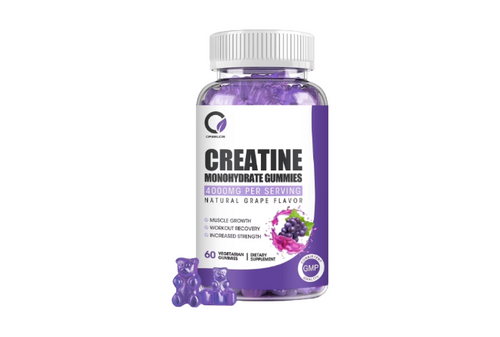 Orgeuos Creatine Monohydrate 4g Gummies 60 count